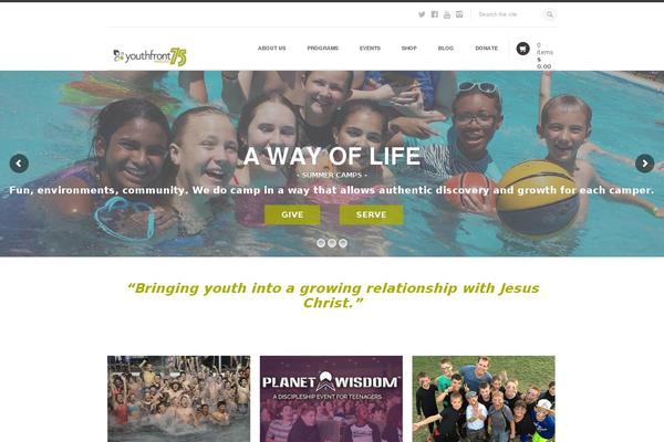 Site using Youthfront plugin