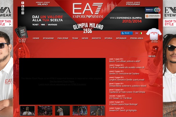 Site using EA7_Games plugin