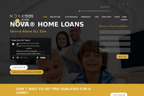 Site using Responsive Mortgage Calculator plugin