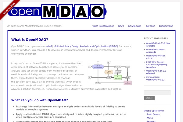 Site using Openmdao-downloads plugin