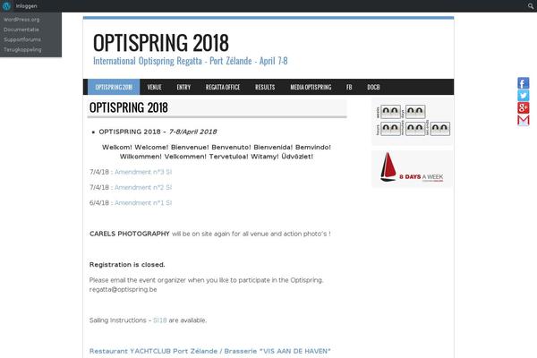 Site using Optispring plugin