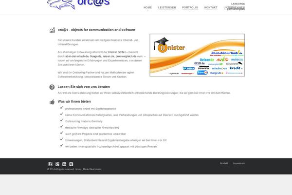 Site using Orcas-messenger-comparison plugin