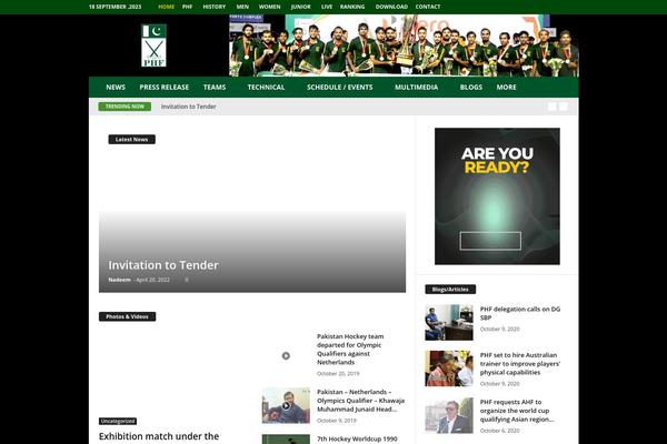 Site using Soccer-live-scores plugin