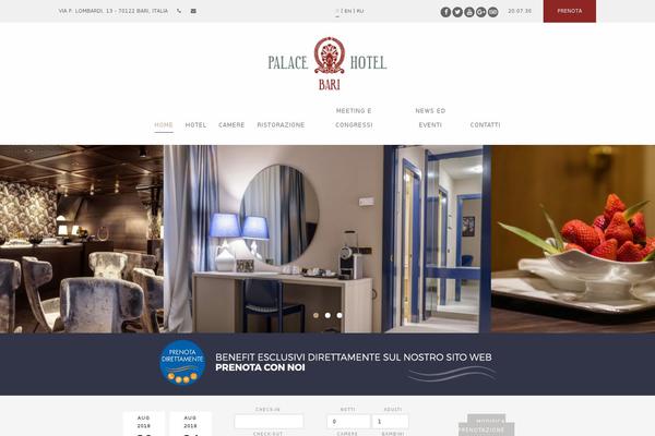 Site using Hotelier plugin