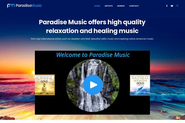 Site using Slide-music-core plugin