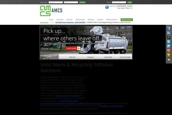 Site using Cms plugin
