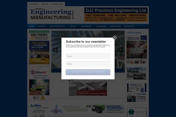 Site using Easy-automatic-newsletter plugin