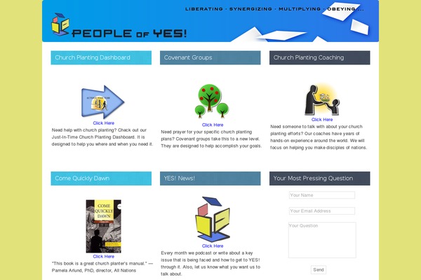 Site using Genesis Social Profiles Menu plugin