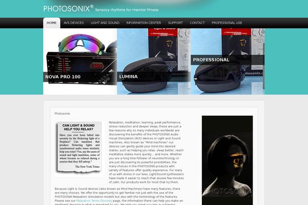 Site using Accordion-slider plugin