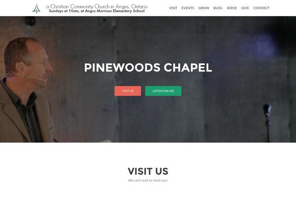 Site using Church-pack-pro plugin