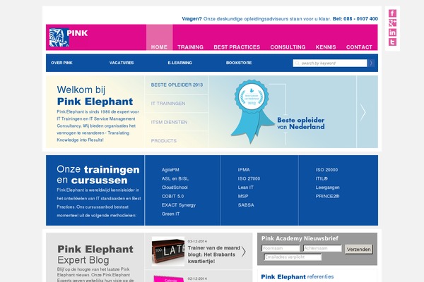 Site using Pink-woo-link plugin