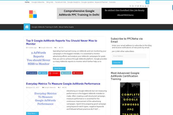 Site using Google Analyticator plugin