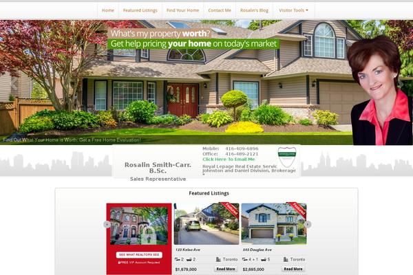 Site using Simple Real Estate Pack plugin