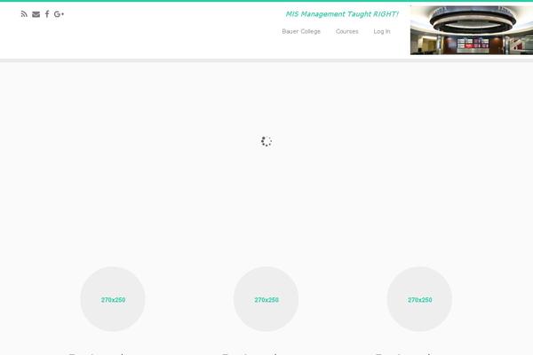 Site using Wp-course-manager plugin