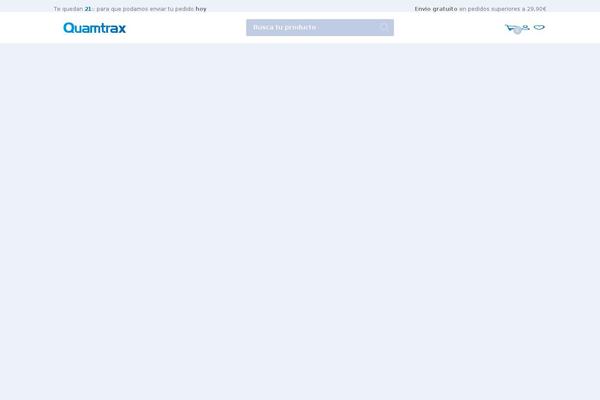 Site using Quamtrax-products-importer plugin