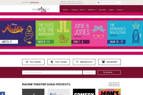 Site using Theater for WordPress plugin