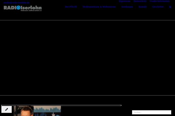 Site using Themify-audio-dock plugin