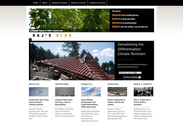 Site using Climate-dashboard plugin