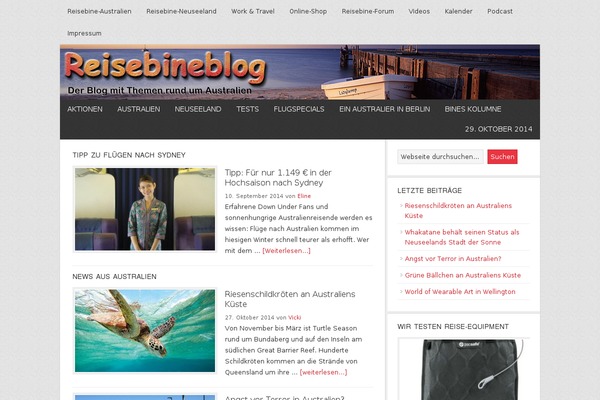 Site using Shariff for WordPress plugin