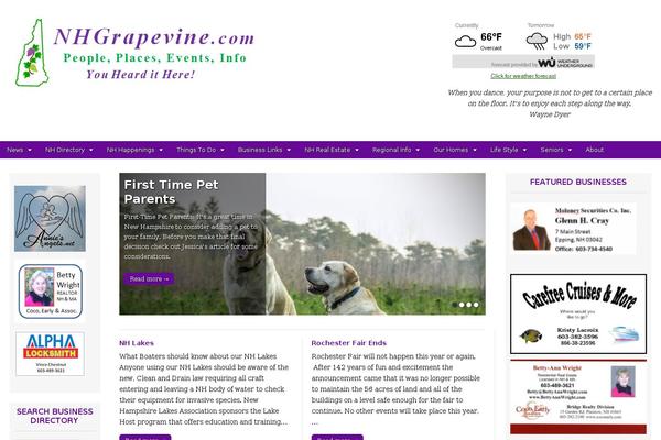 Site using WP FuneralPress plugin