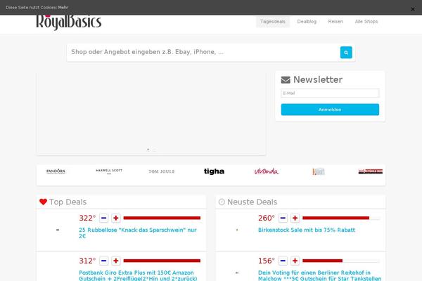 Site using Eski-shortcodes plugin