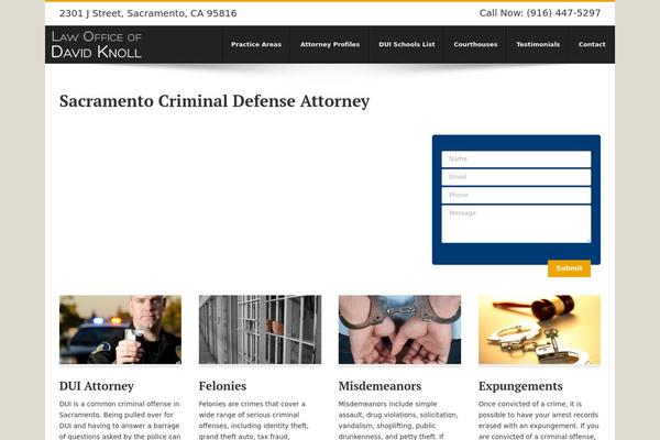 Site using Testimonials-showcase plugin
