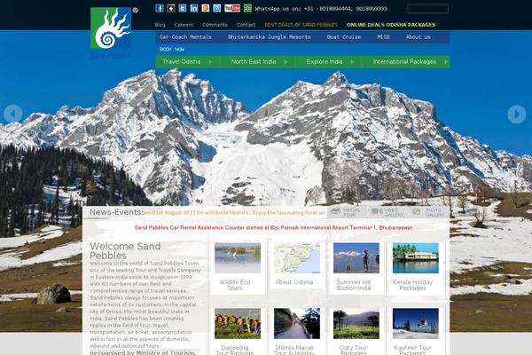Site using Setsail-tours plugin