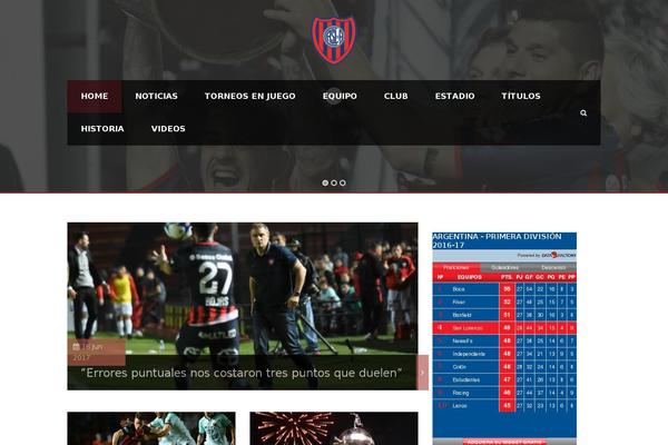 Site using Sports-news plugin