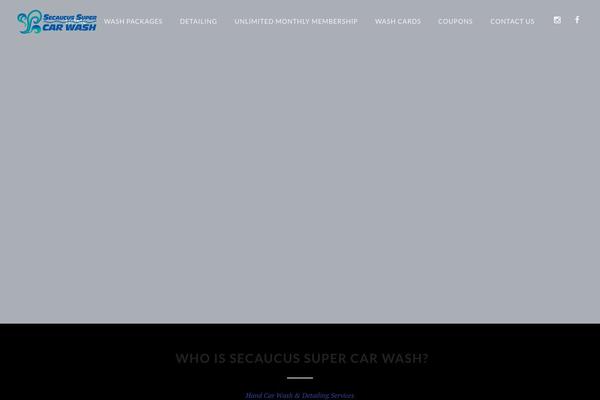 Site using Car-wash-booking-system plugin