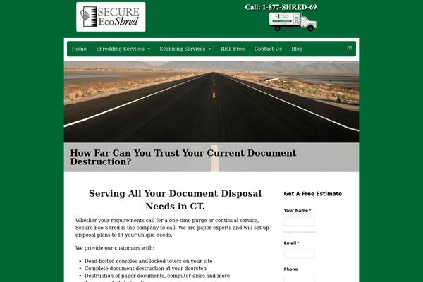 Site using Custom Contact Forms plugin