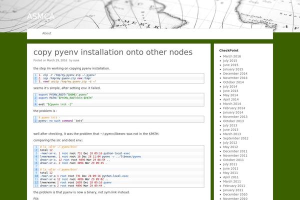 Site using Crayon Syntax Highlighter plugin