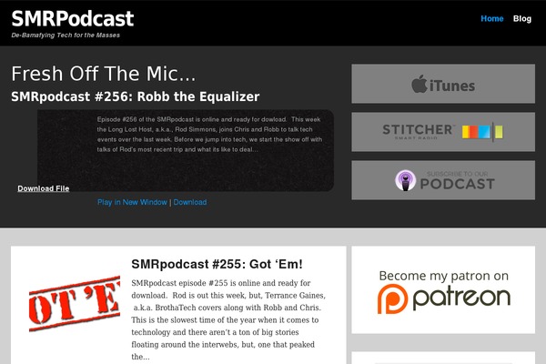 Site using Blubrry PowerPress Podcasting plugin plugin