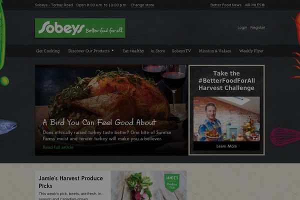 Site using Sobeys-subscribe plugin