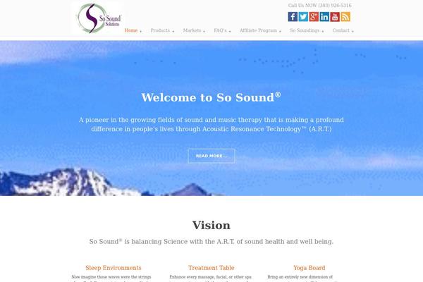 Site using So-sound plugin