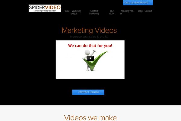 Site using Featured Video Plus plugin
