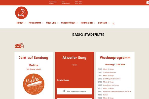 Site using Stadtfilter-pluxbox plugin