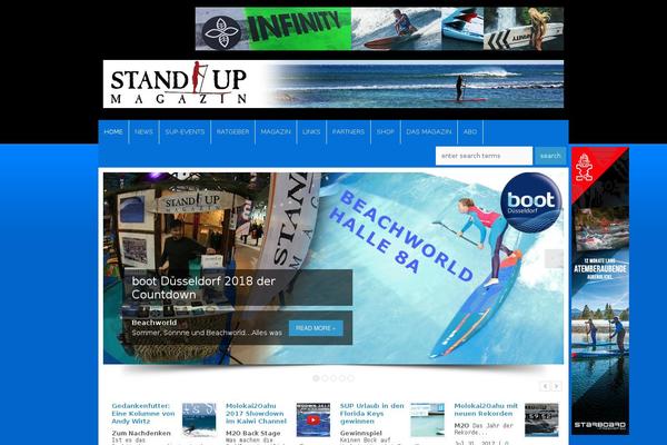 Site using Standupmag-theme-customisations plugin