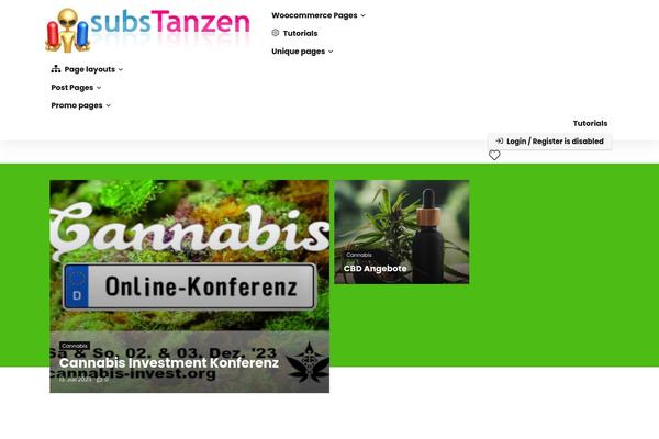 Site using Greenshiftgsap plugin
