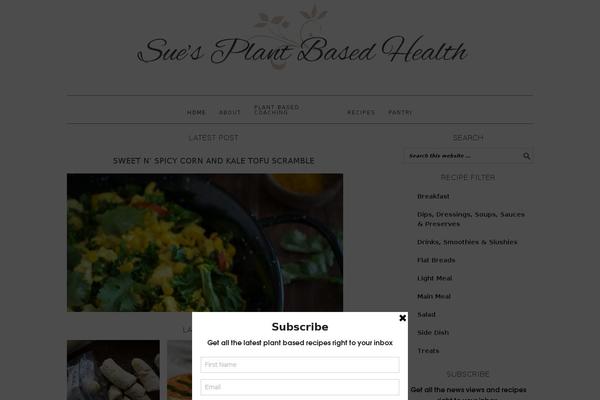 Site using Nutrition Facts Vitamins plugin