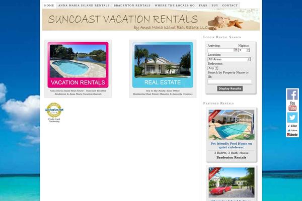 Site using Vacation-rental-website plugin