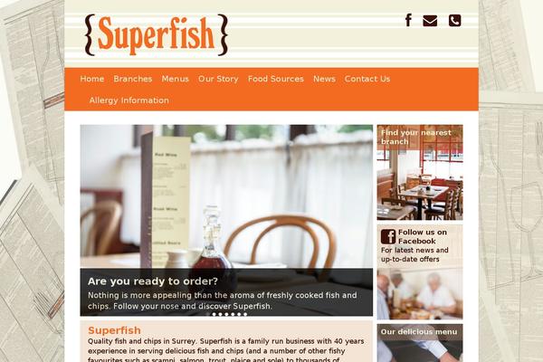 Site using Superfish-custom plugin