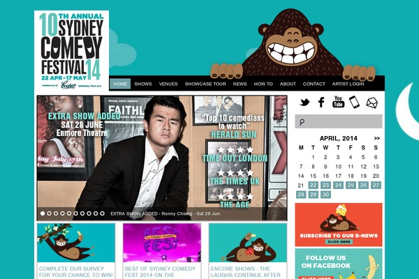 WordPress-Banner website example screenshot