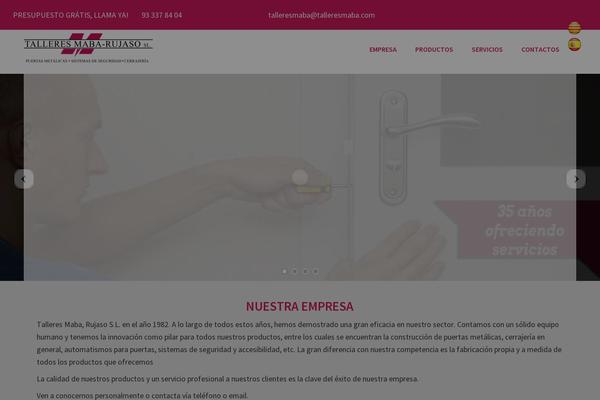 Site using MultilingualPress plugin