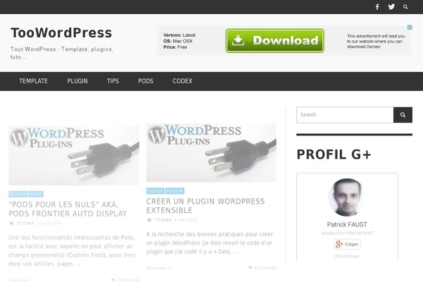 Site using Comments Evolved for WordPress plugin