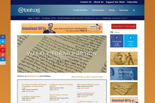 Site using Torahorg-mailing-lists plugin