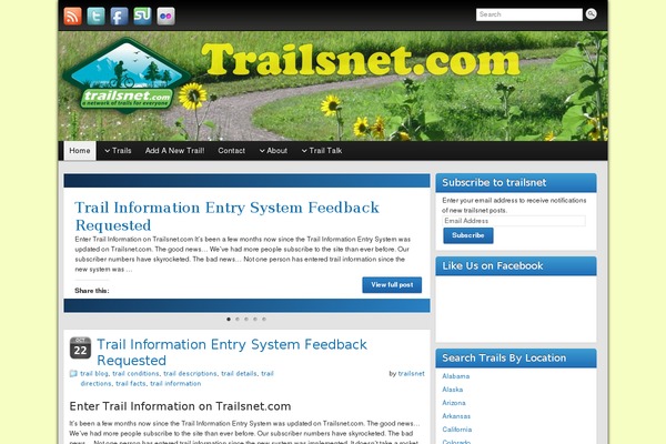 Site using Trailsdirman plugin