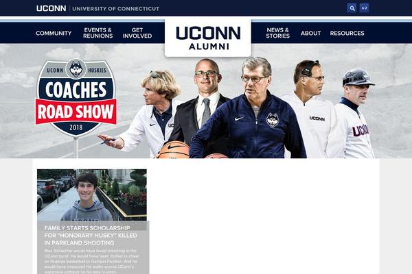 Site using Uc-alumni-events plugin