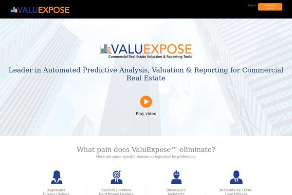 Site using Valuexpose-wpintegration plugin