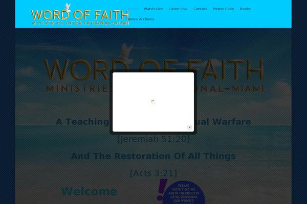 Site using Sermon Manager plugin