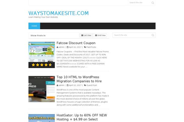 Site using WP Shortcode by MyThemeShop plugin